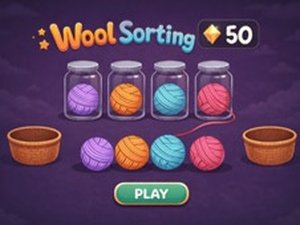 Wool Sorting Puzzle Game