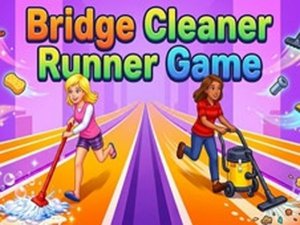 Bridge Cleaner Runner Arcade