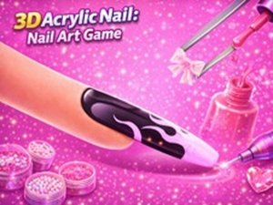 3D Nail Art Salon Simulator