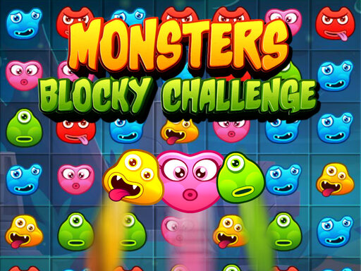 Blocky Monster Puzzle Challenge