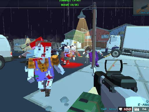 Crazy 3D Pixel Battle Online Arcade