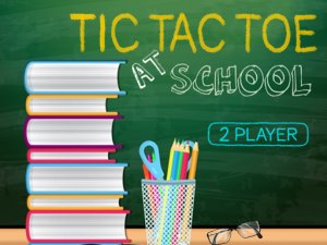 School Tic Tac Toe Puzzle