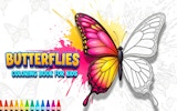 Butterflies Coloring Book for Kids
