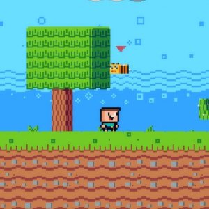 Noob Parkour 2D Arcade Game