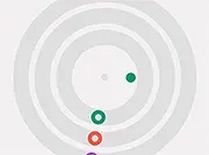 Three Disks Reflex Puzzle